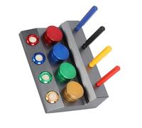 Ldabrye Kit di utensili per orologiaio con 4 piattini in ceramica per oliatore per orologi con penna a punta fine per riparazione e manutenzione precisa di orologi e contenitori di olio