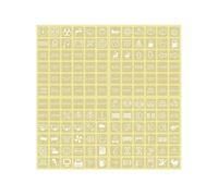 Ldabrye Luminiferous Interruttori Etichette Assorbe la Luce a Luminosità Automaticamente in Materiali In PVC Scuro Impermeabile per Pannelli di Controllo Adesivi Impermeabili