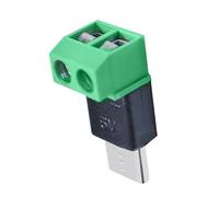 Ldabrye Montaggio facile del terminale dell'adattatore maschio di tipo C sostituibile per la dogana USB2.0 Cavi di collegamento del cavo per il dispositivo di prova USB C