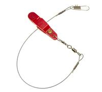Ldabrye Morsetti per lenza da pesca Clip da pesca con cavo metallico Tensione regolabile Downrigger Outrigger Clip Accessori per attrezzatura da pesca Clip a scatto per rilascio della lenza