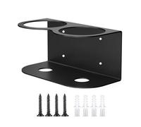 Ldabrye Organizzatori della parete dello scaffale di bottiglia dello spruzzatore del supporto della parete del garage per le bottiglie e le lattine dello spruzzatore veloce installare lo