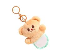 Ldabrye Peluche a forma di orso giocoso ciondolo morbido peluche giocattolo comodino appeso Decors per camera da letto e accessori auto per regali