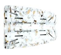 Ldabrye Piastra posteriore regolabile in alluminio per immersioni con controllo bilanciato del galleggiamento, adatta per l'esplorazione degli oceani e l'allenamento in piscina, piastra posteriore