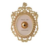 Ldabrye Placche di campane del mestiere del metallo di tema degli champagne per le decorazioni dell'hotel e della finestra