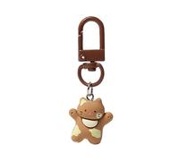Ldabrye Portachiavi Happy Cats con graziosi disegni di animali, piccolo ciondolo, versatile accessorio quotidiano per persone alla moda abbigliamento casual