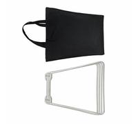 Ldabrye Portatile Pieghevole Raffreddatori Stand Campeggio Pieghevole In Metallo Supporto Scatola di Immagazzinaggio Staffa Picnic Esterna Accessori Durevole Portapacchi In Metallo