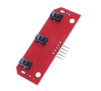 Ldabrye Riflettente Sensoriale TCRT5000 3-way Tracing/Tracking Modulo Linea Auto Robot Sensoriale Patrol Ostacolo Evitamento Linea Tracking