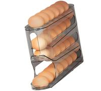 Ldabrye Scatola per uova impilabile multiuso con materiali e organizer per frigorifero ad alta capacità, adatta per ristoranti Scatola per uova resistente agli urti