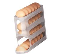 Ldabrye Scatola per uova impilabile multiuso con materiali e organizer per frigorifero ad alta capacità, adatta per ristoranti Scatola per uova resistente agli urti