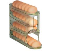 Ldabrye Scatola per uova impilabile multiuso con materiali e organizer per frigorifero ad alta capacità, adatta per ristoranti Scatola per uova resistente agli urti