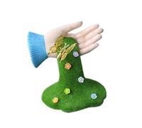 Ldabrye Scultura a mano e farfalla in resina per erba e percorso statua d'arte puntelli ornamento da giardino per spazi esterni decorazione da giardino