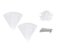 Ldabrye Set di protezioni trasparenti per piante, piccole serre, proteggono le piantine dalle intemperie e dalle intemperie