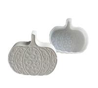 Ldabrye Stampo in silicone per resina, candela profumata veleni, stampo in silicone Handmades zucca candela profumata stampo epossidico