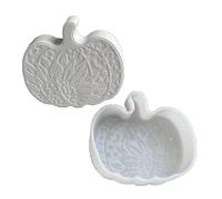Ldabrye Stampo in silicone per resina, candela profumata veleni, stampo in silicone Handmades zucca candela profumata stampo epossidico