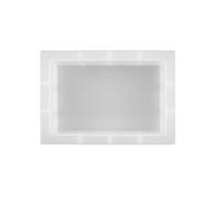 Ldabrye Stampo in silicone per resina, cornice portafoto rettangolare in silicone a forma di cuore in resina per la casa