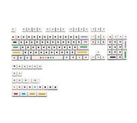 Ldabrye Sublimazione PBT Keycaps Set Per Tastiere Meccaniche 128 Tasti Cherry-Profile Per 64/68/96 Tastiere Meccaniche