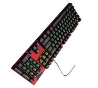 Ldabrye Tastiere meccaniche resistenti dell'acqua di AntiGhosting 82 con interruttori blu e RGBs che accendono le tastiere antighosting per il PC