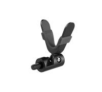 Ldabrye Testa del proprietario della canna da pesca pieghevole intercambiabile sinistra destra piano non slittamento faccia 8mm filo globale strumento di pesca all'aperto testa porta canna da pesca