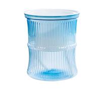 Ldabrye Vaso da fiori auto-idratante con serbatoio trasparente e colori vivaci per la cura delle piante da interno senza sforzo vaso per irrigazione automatica di più colori