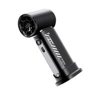 Ldabrye Ventilatore portatile multifunzione con display digitale, 3600 mAh, struttura in ABS, adatto per viaggi, ufficio e uso esterno, palmare con display digitale