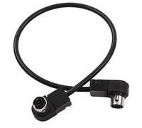 Ldafava Attatore AUX AUX Attatore Audio Cavo Sostituzione ad alta resistenza per dispositivi alpini UniLink Materiale in metallo ABS 30 cm 11,81 pollici di lunghezza