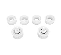 Ldafava Guida al detergente per la Piscina Wheels Sostituzione 4 Pacchetto con 2 Marcia a impulsi per i detergenti per Piscina robotica di Delfino Addominali Materiale Addominali