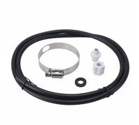 Ldafava Kit di Collegamento per Alimentatore per cloratore, Parti di Ricambio in plastica Resistente e Acciaio Inossidabile per Tubo per cloratore CL200 CL220, Morsetto a Sella, Kit di