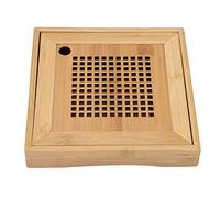 Ldafava Mini stoccaggio dell'acqua di tè kongfu mini vassoio di servizio di alta qualità in bambù di alta qualità vassoio vassoio per acqua di grande capacità per amanti del tè e