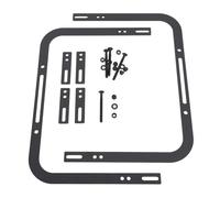 Ldafava Pomba del materasso Sluorro in acciaio anti -slittamento regolabile per telaio del letto in metallo facile da installare barra di fermo materasso durevole 2 pcs set