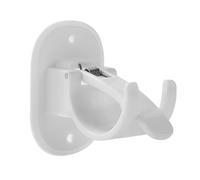 Ldafava Porta a verga tende Aggancio Auto adesivo senza foro per trapano materiale Abs Staffa montata a parete per camere da letto Sogni bagni 60G