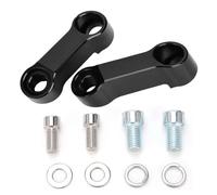 Ldafava Prolunghe per specchietti Moto, Kit prolunga Adattatore per specchietto retrovisore Moto, Vista ampliata Supporto per Riser da 10 mm 8 mm per Aperture di Montaggio M10 M8 Moto,