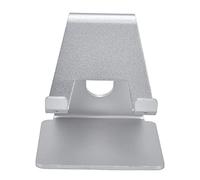 Ldafava Staffa del supporto per telefono regolabile in lega universale in alluminio per il compito del comodino compatibile con Pixel Silver 7x7x6.2cm
