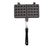 Ldafava Waffle maker pancake cottura padella ferro waffle stampo stampo in lega di alluminio non stick design maniglia ergonomica perfetta per la colazione cucina cucina