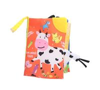 LDAUYZLING ABBIGLIANTE Libro Morbido per la dentizione, Libri in Stoffa, Giocattoli educativi precoci per Neonati, Bambini Piccoli