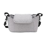 LDAUYZLING Borsa da viaggio per passeggino, multiuso, grande capacità, elegante, leggero, borsa da viaggio per passeggino, campeggio all'aperto, Grigio, Casual