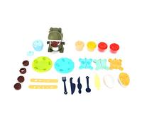 LDAUYZLING Dinosauro Macchina per Tagliatelle Simpatico Fai da Te Modellazione di Argilla Stampo Casa da Gioco Interattiva Set di Giocattoli Regalo di Compleanno