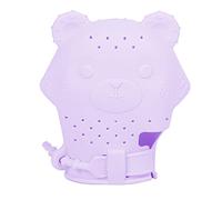 LDAUYZLING Guanti per massaggiagengive per bambini, per la dentizione, sollievo dal dolore, per bambini, giocattolo da masticare per morso di bambino (Viola)