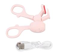 LDAUYZLING Heated Eyelash Curler Fast Heat Up Long Lasting Safe Anti Burn 3 Temperature Settings Rechargeable Electric Eyelash Curler