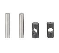 LDAUYZLING Kit set di accessori RC per albero di trasmissione in acciaio con perno albero di trasmissione anteriore e posteriore per 1/5