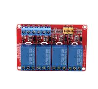 LDAUYZLING Modulo relè optoaccoppiatore a 4 canali High & Low Trigger 5V/12V/24V (5V)