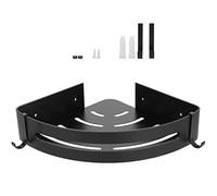 LDAUYZLING Portaoggetti per doccia in alluminio per bagno Shampoo Doccia Gel Portasapone Cestino portaoggetti (5.6 punzonatura monostrato blu triangolo alto/n)