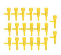 LDAUYZLING Regolatore della valvola dell'interruttore del flusso d'aria regolabile per acquario da 20 pezzi Accessori per acquari