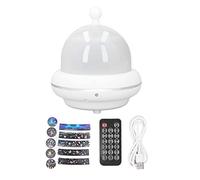LDAUYZLING Star Night Light Multi Pattern USB Powered Music Playback Remote Control Romantic Relaxing Timing Function Star Projector
