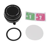 LDAUYZLING Supporto per telefono magnetico con aspirazione a vuoto Supporto per telefono a ventosa pieghevole girevole sollevabile a doppia faccia per auto (Nera)