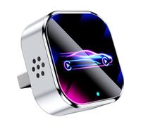 LDBKFD Adattatore Wireless CarPlay & Android Auto 2-in-1per BMW M3 2025, Mini Dongle USB Cablato a Wireless, WiFi 5GHz, Plug & Play,Silver