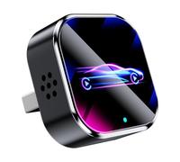 LDBKFD Adattatore Wireless CarPlay & Android Auto 2-in-1per BMW M3 2025, Mini Dongle USB Cablato a Wireless, WiFi 5GHz, Plug & Play,Black