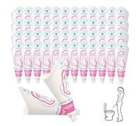LDBKLGHJ 50 Pezzi coni pipi donna, Orinatoi, imbuto per pipi donna, orinatoio portatile donna per ogni evento all'aperto
