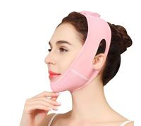 LDBKLGHJ Benda Stretta Sul Viso - Innovativo Face Taping Viso, Benda Stretta Sul Viso di Doppio Mento Riutilizzabile ed Elastico, Perfetto per il Rassodamento del Viso