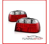 LDBM09 COPPIA FARI FANALI POSTERIORI BMW E38 SERIE 7 1994 - 2001 ROSSO BIANCO LE