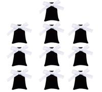 Ldbuejiaja 10pcs Velvets Velvets Sacchetto Gioielli Morbido Farfalla Nodo di Conservazione Per Accessori Per Elegante Sacchetto di Nodo Arco Gioielli Forniture, Taglia unica, come descritto